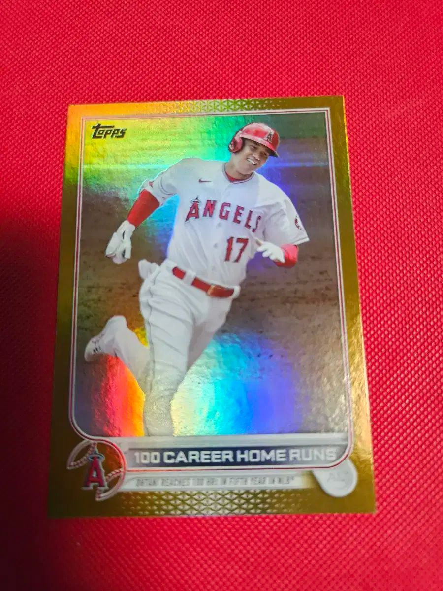 大谷 (おおたに） 2022 Topps Gold Foil カード