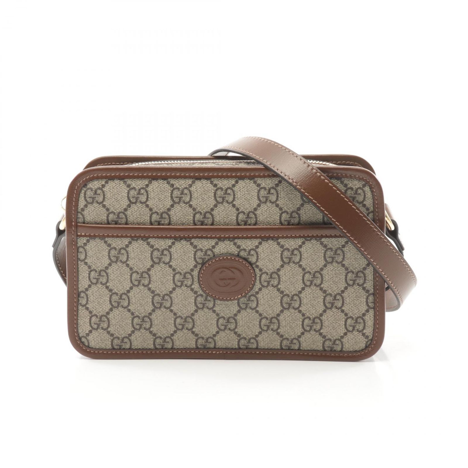 グッチ GUCCI ショルダーバッグ インターロッキングG GGスプリーム 