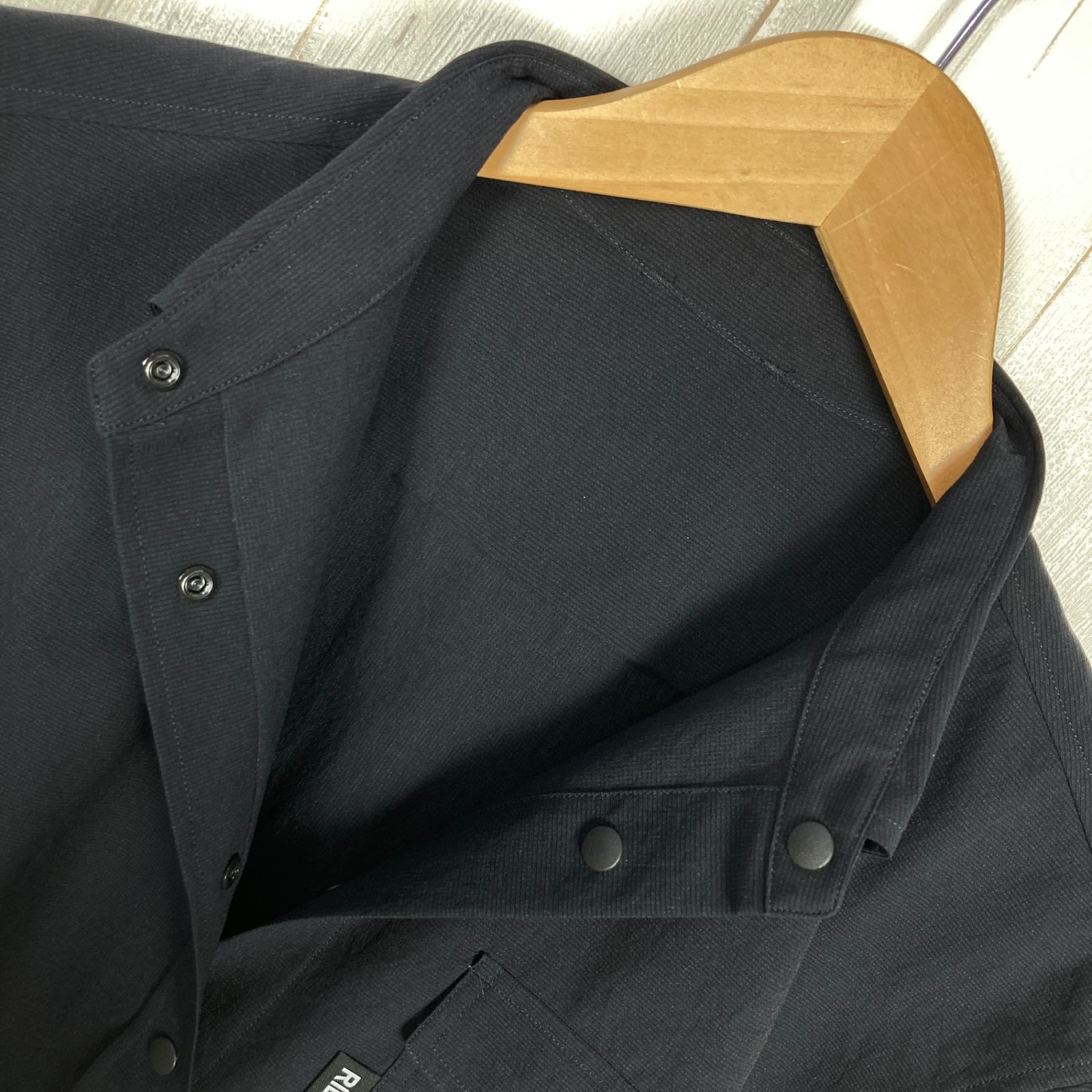 Women s ブラック系 Ridge Mountain Gear リッジマウンテンギア ポリベーシックロングスリーブシャツ Poly Basic Long Sleeve Shirt Black Navy ポリエステル ウェア ト