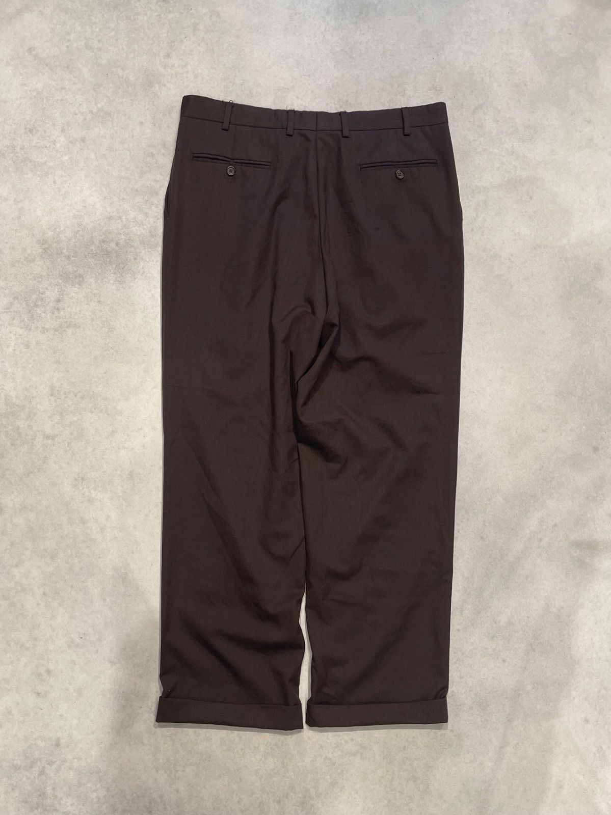 RALPH / RALPH LAUREN 】 90's ツータック ウールスラックス