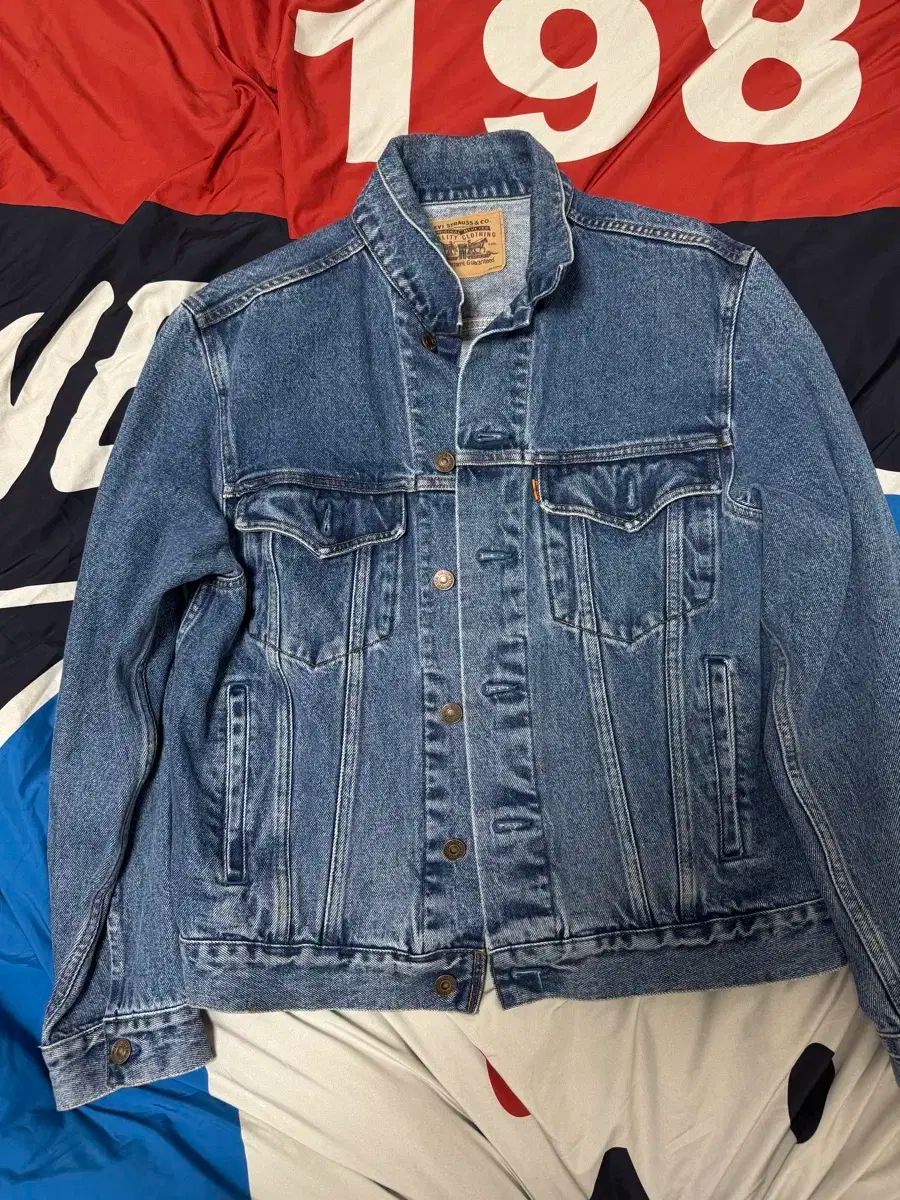 リーバイス オレンジタブ デニムジャケット M