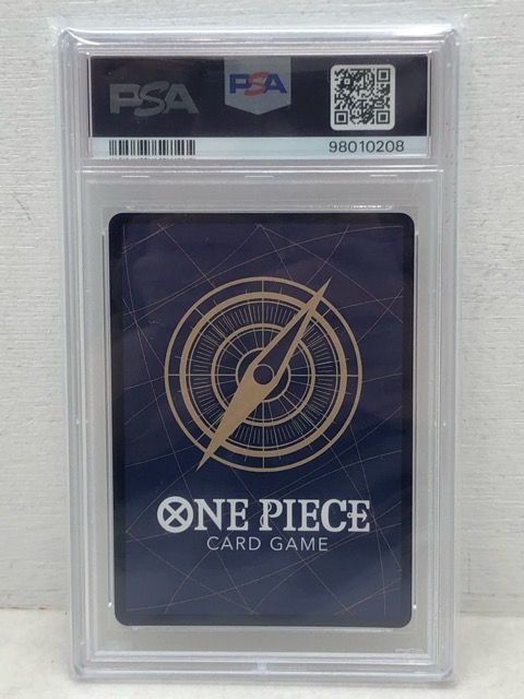 ユースタス・キッド SR スーパーパラレル(コミパラ) PSA PSA10鑑定済〉【SR】ユースタス・キッド（スーパーパラレル