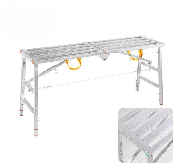 折りたたみ馬昇降厚化特厚足場 馬鐙内装施工塗りつぶし伸縮平台梯