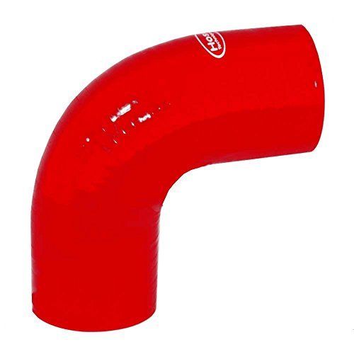 シリコンホース 90曲げ 内径:60mm 色:レッド 56.238-437-RD
