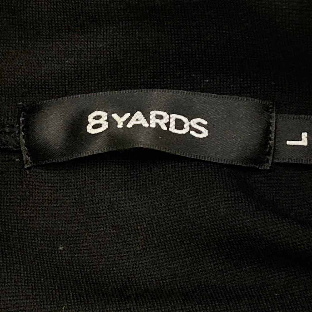 サイズ：L 8YARDS ハチヤーズ 長袖タートルネックTシャツ ブラック系 