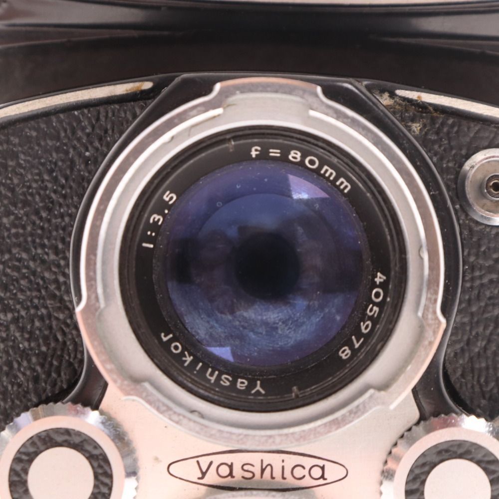 □ ヤシカフレックス 二眼レフカメラ Yashikor 1:3.5 f=80mm カメラ - メルカリ