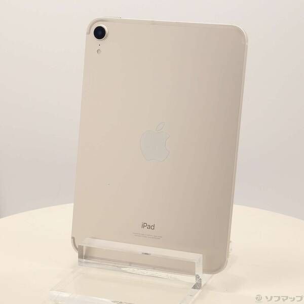 中古品〕 iPad mini 第6世代 256GB スターライト MK8H3J／A auロック解除