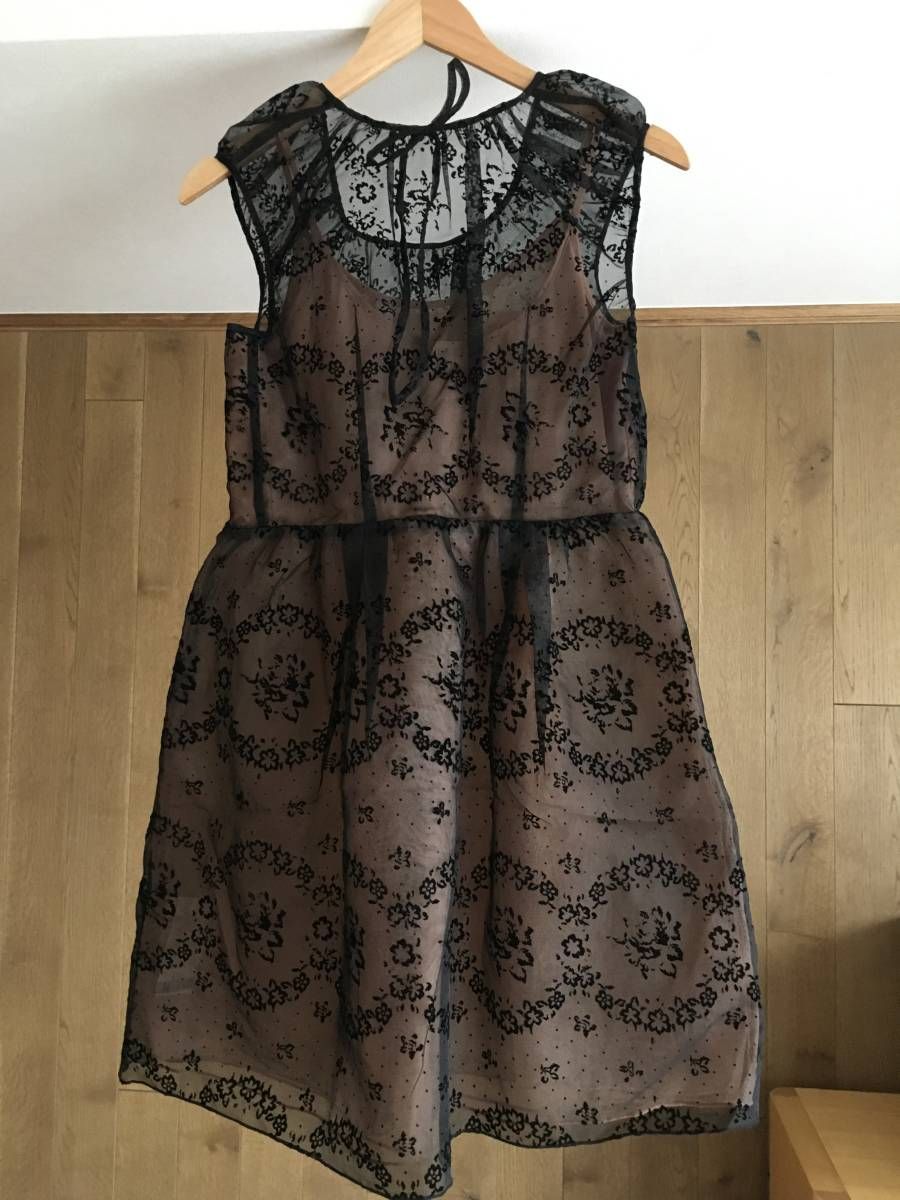 フラワープリント 美品 RED VALENTINO レッドヴァレンティノ シルク