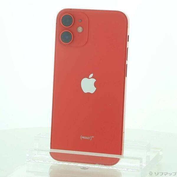 中古品〕iPhone12 mini 128GB プロダクトレッド MGDN3J/A SIM 中古品〕iPhone12 mini 128GB プロダクトレッド MGDN3J/A SIM