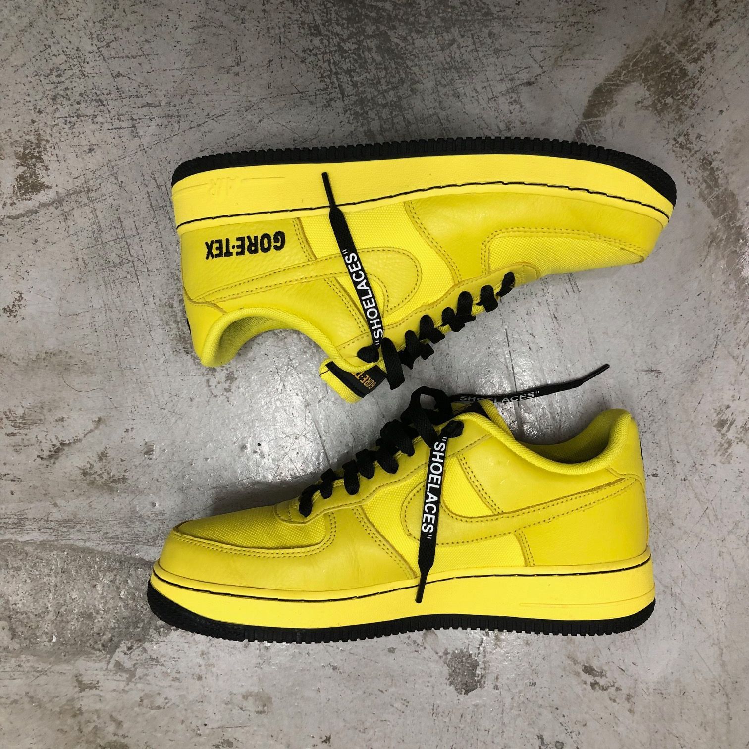 Nike Air Force 1 Low Gore-Tex Dynamic Yellow CK2630-701 ゴアテック 