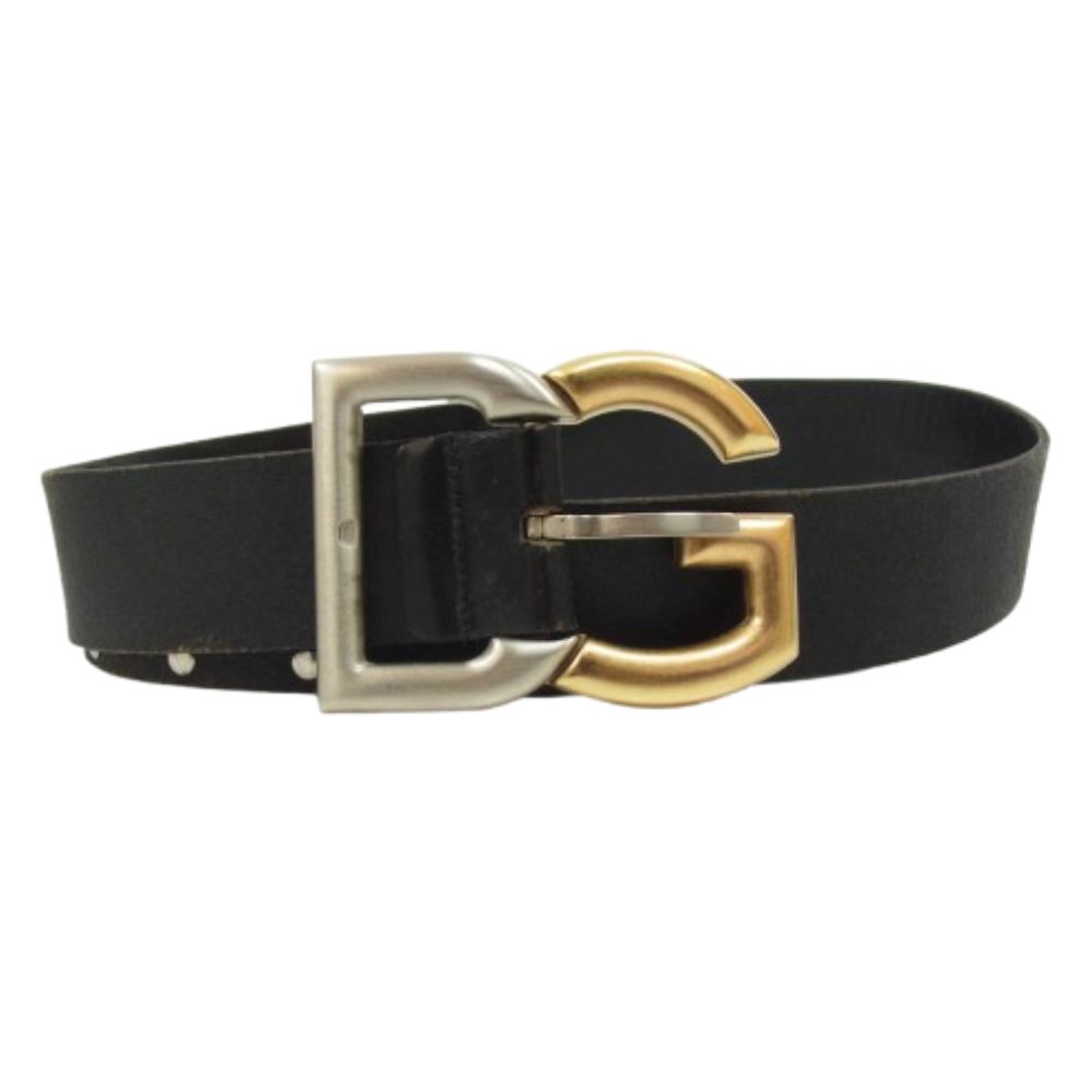 DOLCE&GABBANA ドルチェアンドガッバーナ DCロゴ スタッズ