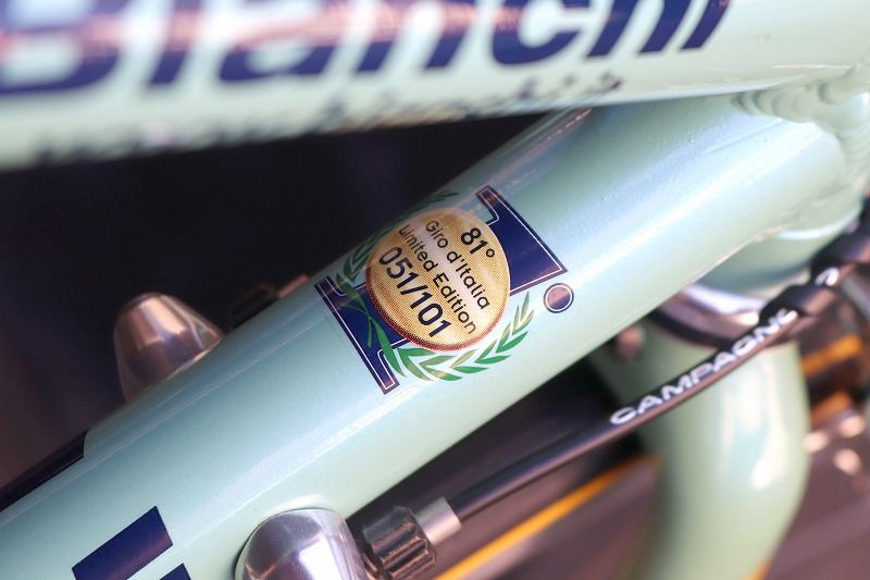 ビアンキ Bianchi メガプロ MEGA PRO XL 1999モデル ジロデイタリア101台限定車 アルミ ロードバイク 【東京南麻布店】 -  メルカリ