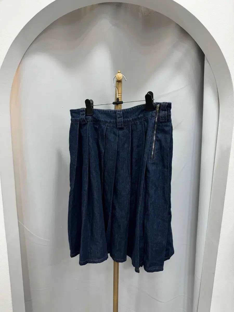 MIU MIU ミュウミュウ デニム プリーツ スカート 36 サイズ