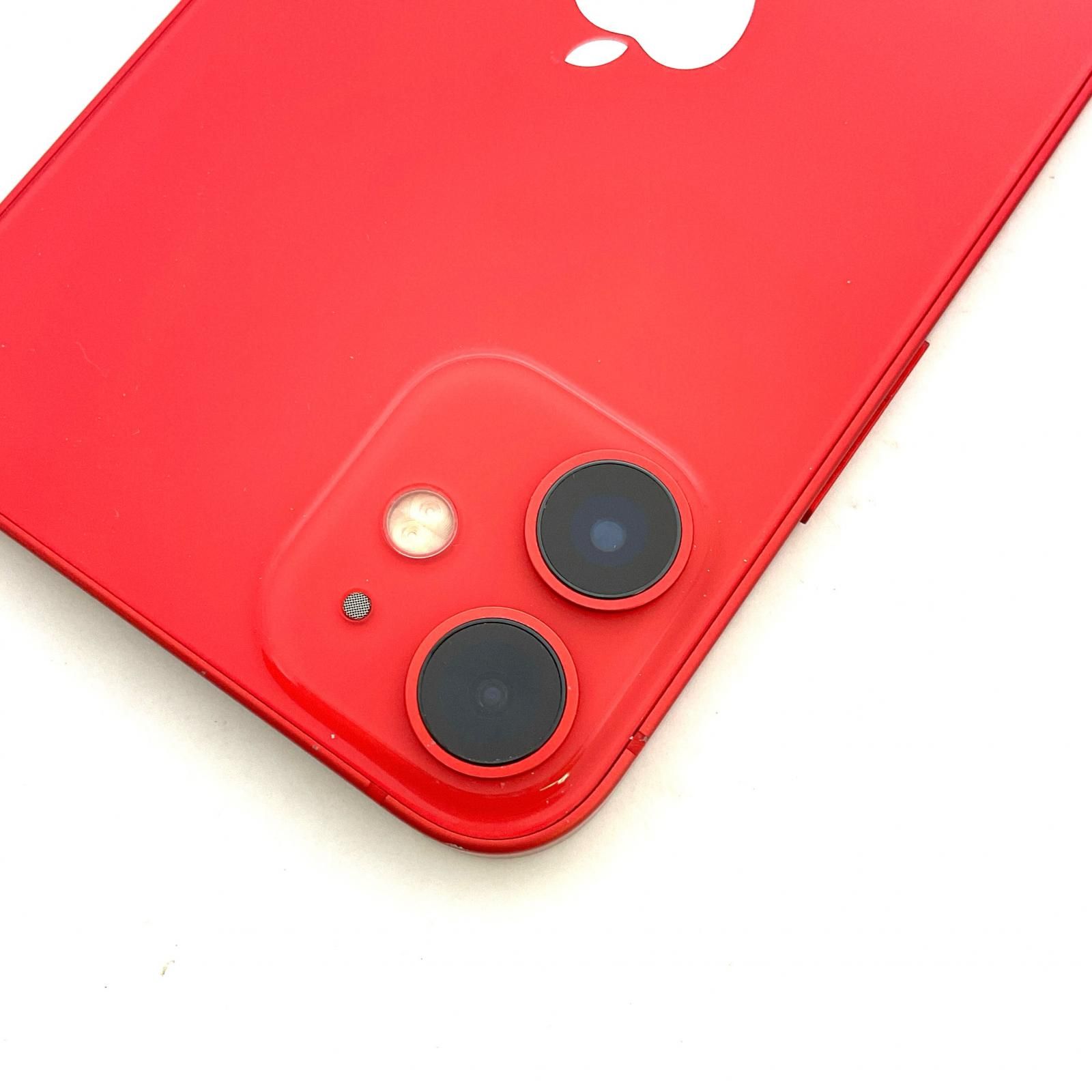 【箱・付属品全てあり】美品iPhone 12 mini 本体RED 64GB iPhone 12 mini 64GB (PRODUCT)RED バッテリー100％ 中古スマホ