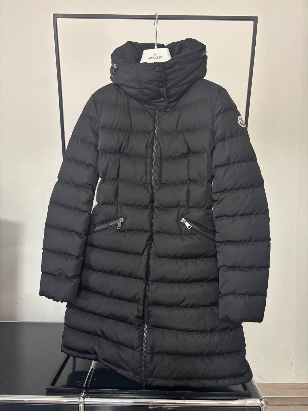 モンクレール フラメッテ FLAMMETTE ブラック サイズ2 モンクレール☆フラメッテ☆ブラック☆国内正規品☆サイズ2☆