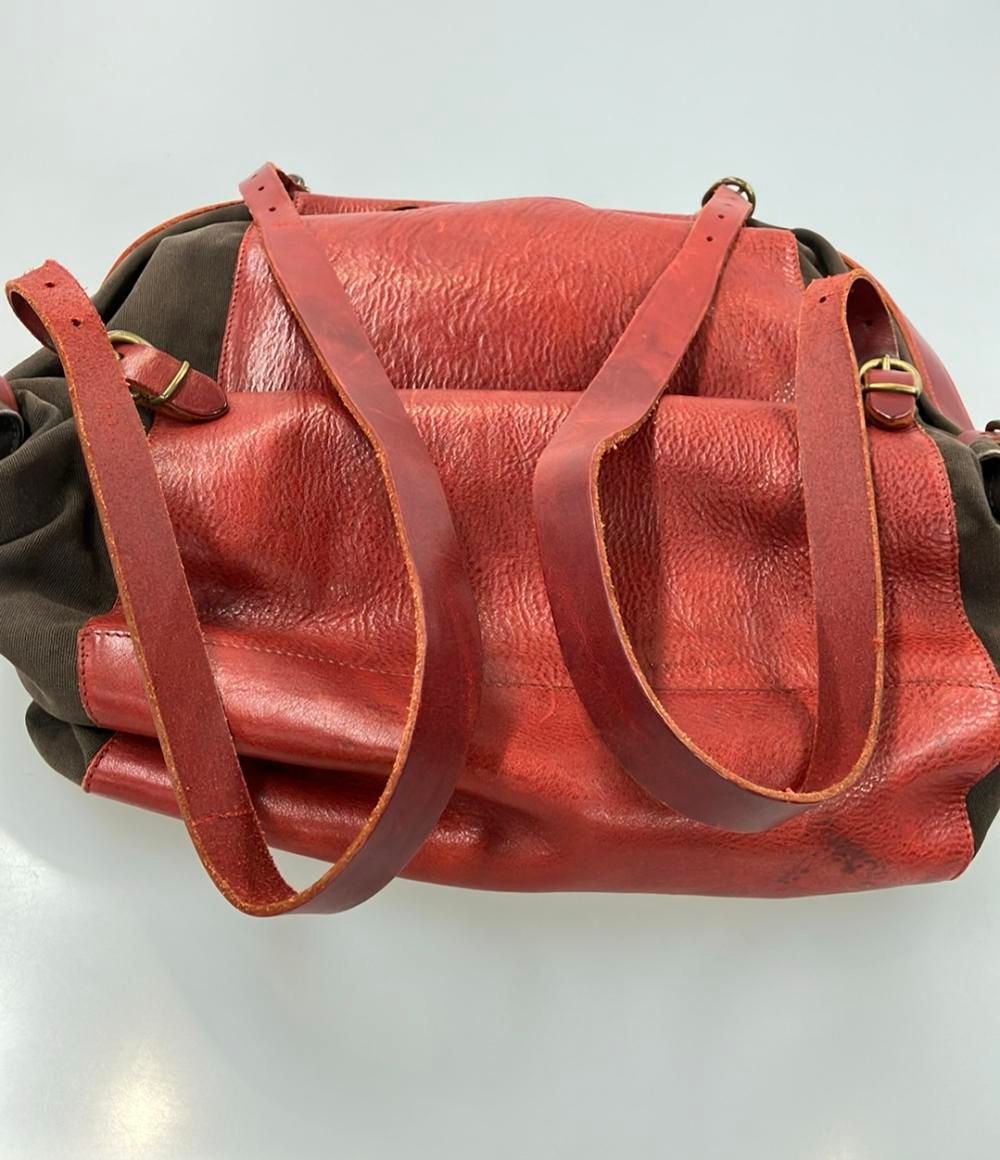 IL BISONTE パープル ハンドバッグ 保存袋付き IL BISONTE（バッグ