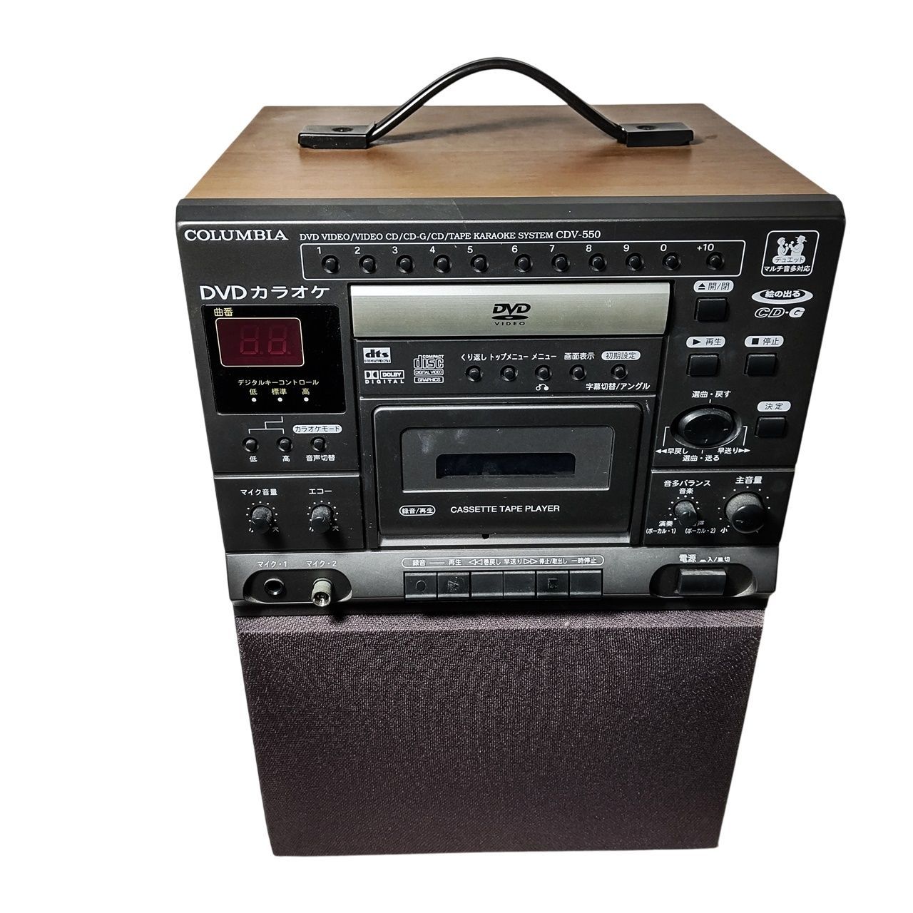 DENON COLUMBIA　CDV-550 DVDカラオケシステム 04年製