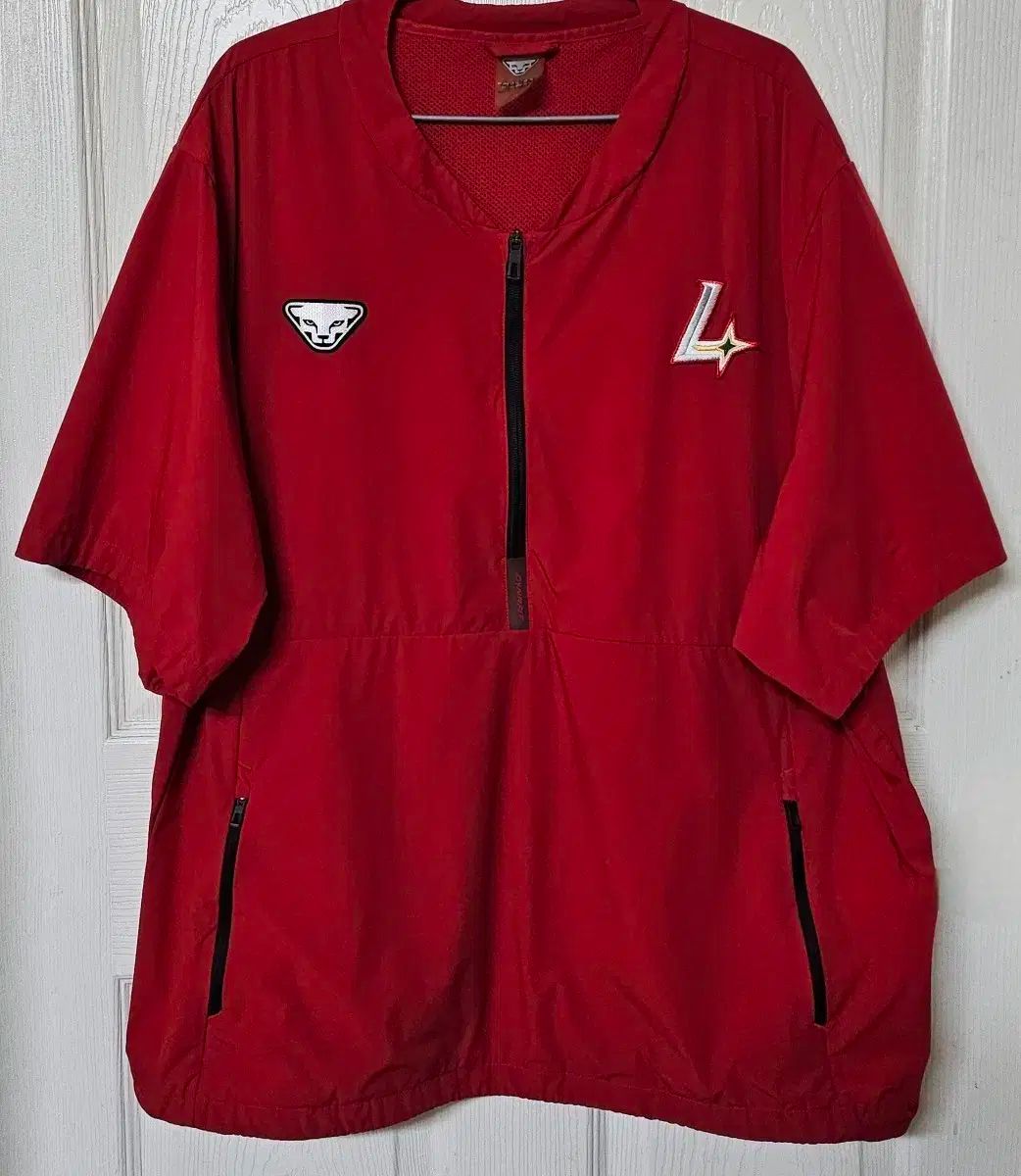 5XL SSG LANDERS ダイナフィット ハーフジップ 半袖 ウィンドブレーカー