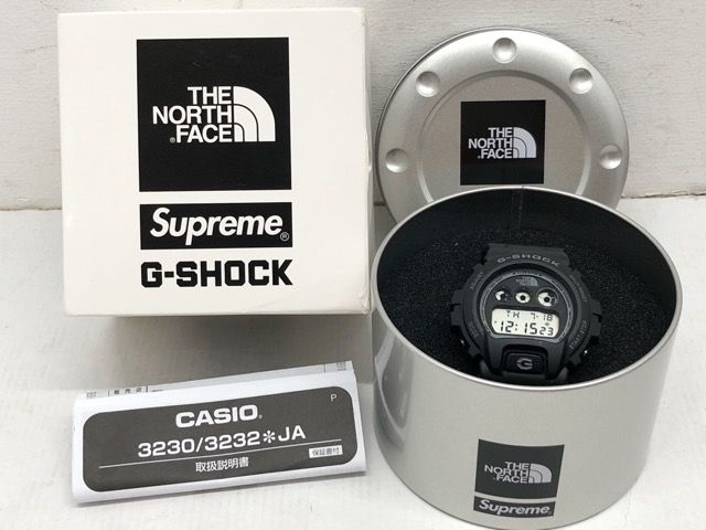 CASIO(カシオ) G-SHOCK × Supreme × THE NORTH FACE Gショック 