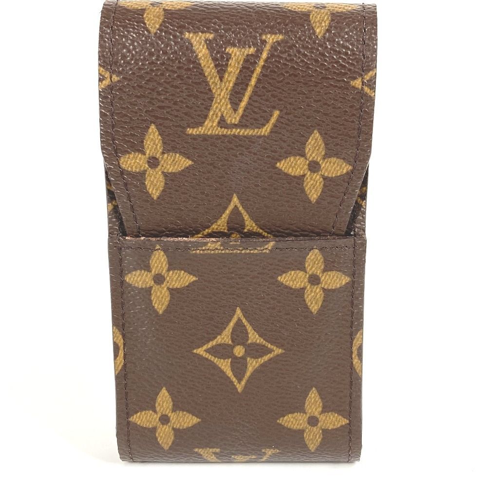LOUIS VUITTON ルイヴィトン シガレットケース エテュイ シガレット M63024 モノグラムキャンバス ブラウン