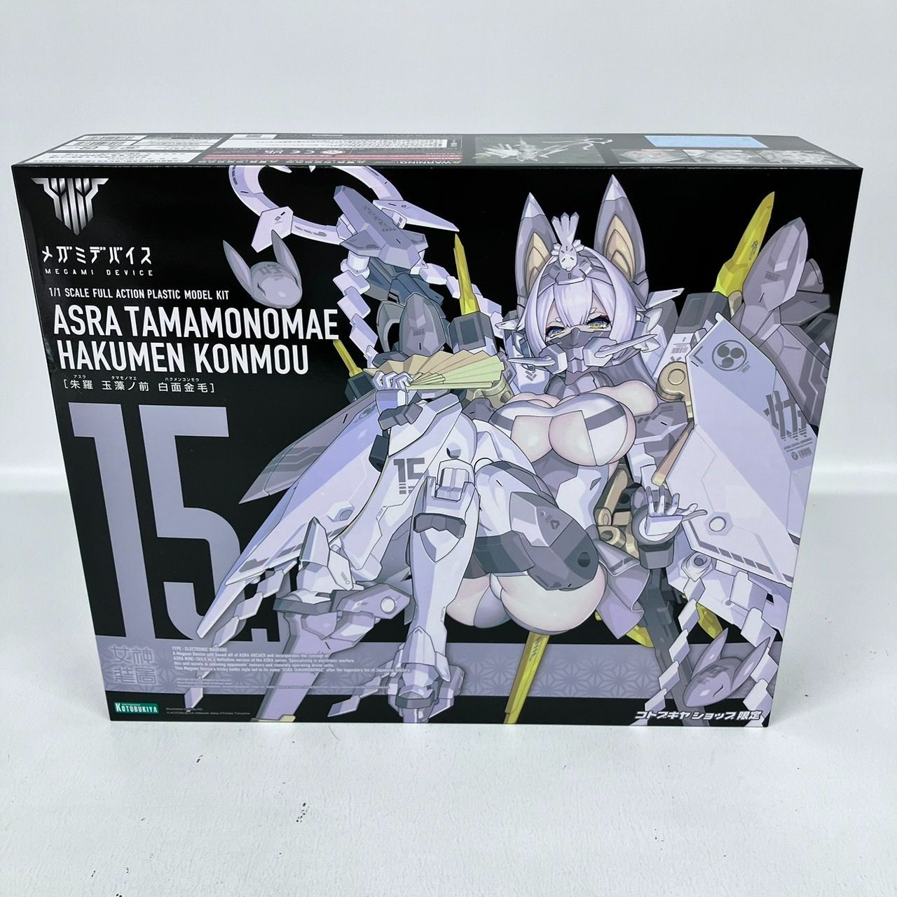 メガミデバイス 朱羅 玉藻ノ前 白面金毛 1/1 スケール プラモデル 特典 