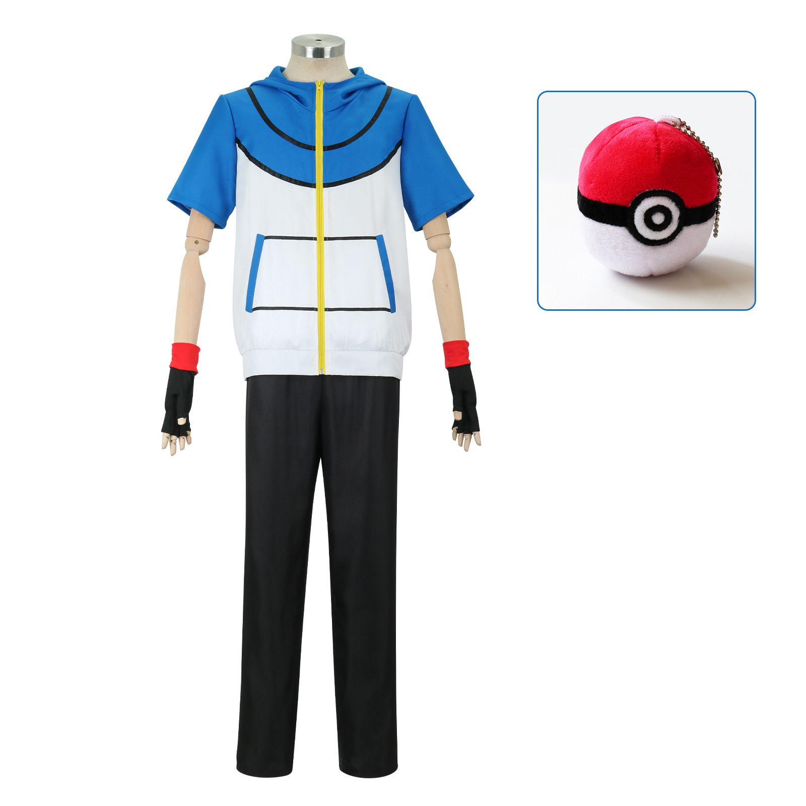 コスチューム ポケットモンスター サトシ コスプレ アニメ 二
