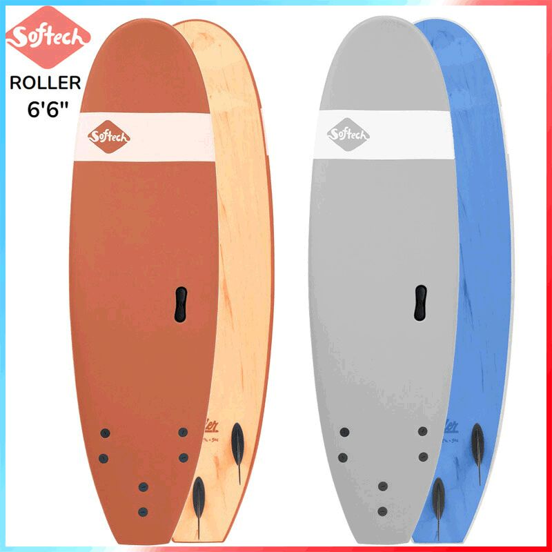 2025継続 SOFTECH ROLLER 6 ソフテック ローラー サーフボード ショートボード ソフトボード 営業所止め サーフィン