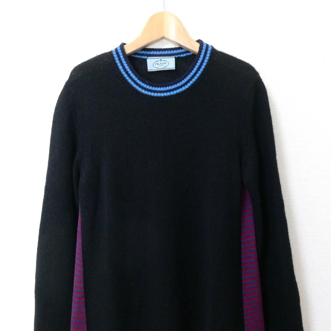 PRADA プラダ サイズ36 カシミヤ×シルク×ウール ニット ワンピース