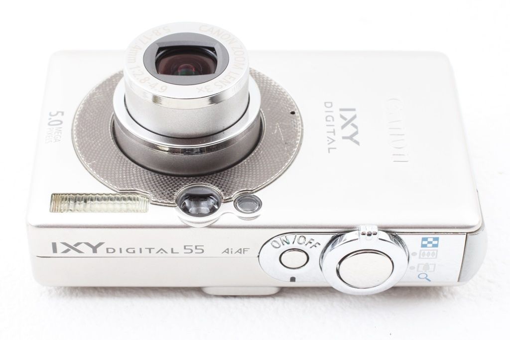Canon IXY DIGITAL 55❗️シルバー系❗️ジャンク品扱い❗️ 美品 Canon キヤノン IXY DIGITAL 55 コンデジ 500万画素 - メルカリ