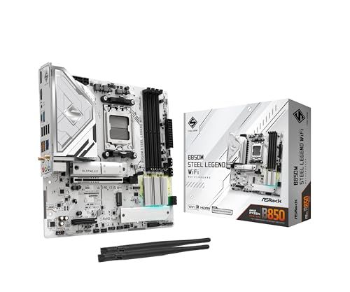 ASRock マザーボード B850M Steel Legend WiFi AMD Ryzen 9000 / 8000 /