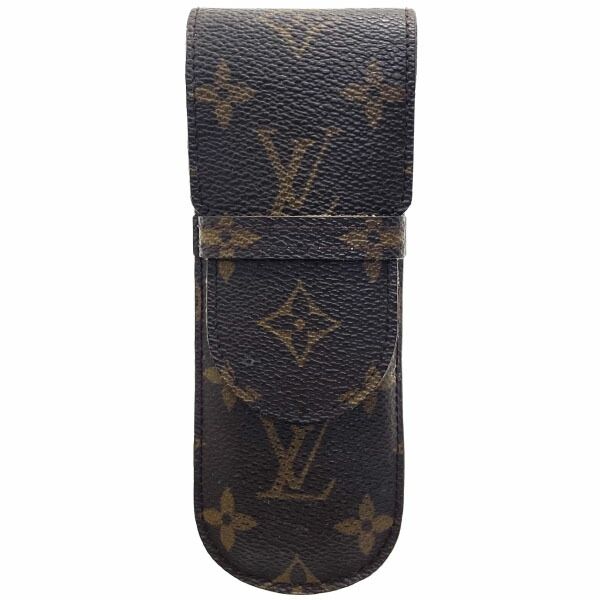 ルイヴィトン モノグラム ペンケース エテュイ スティロ M62990 LOUIS VUITTON ペン入れ ペン差し 筆箱 ペンポーチ 文房具 ブランド小物