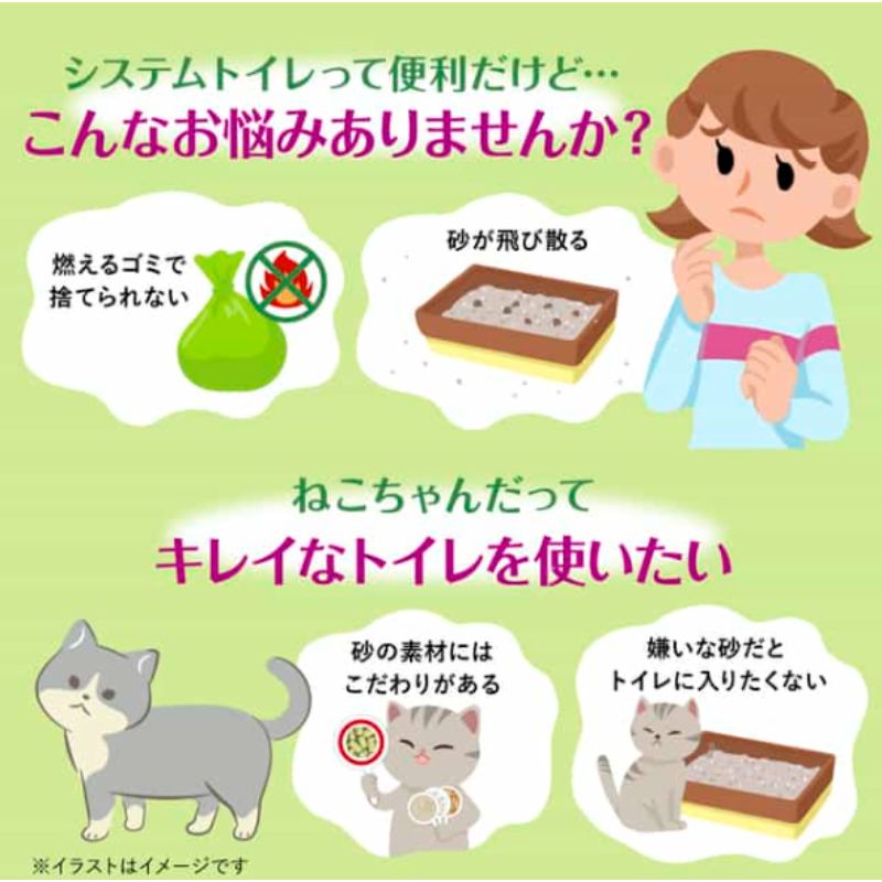猫のトイレ砂 脱臭