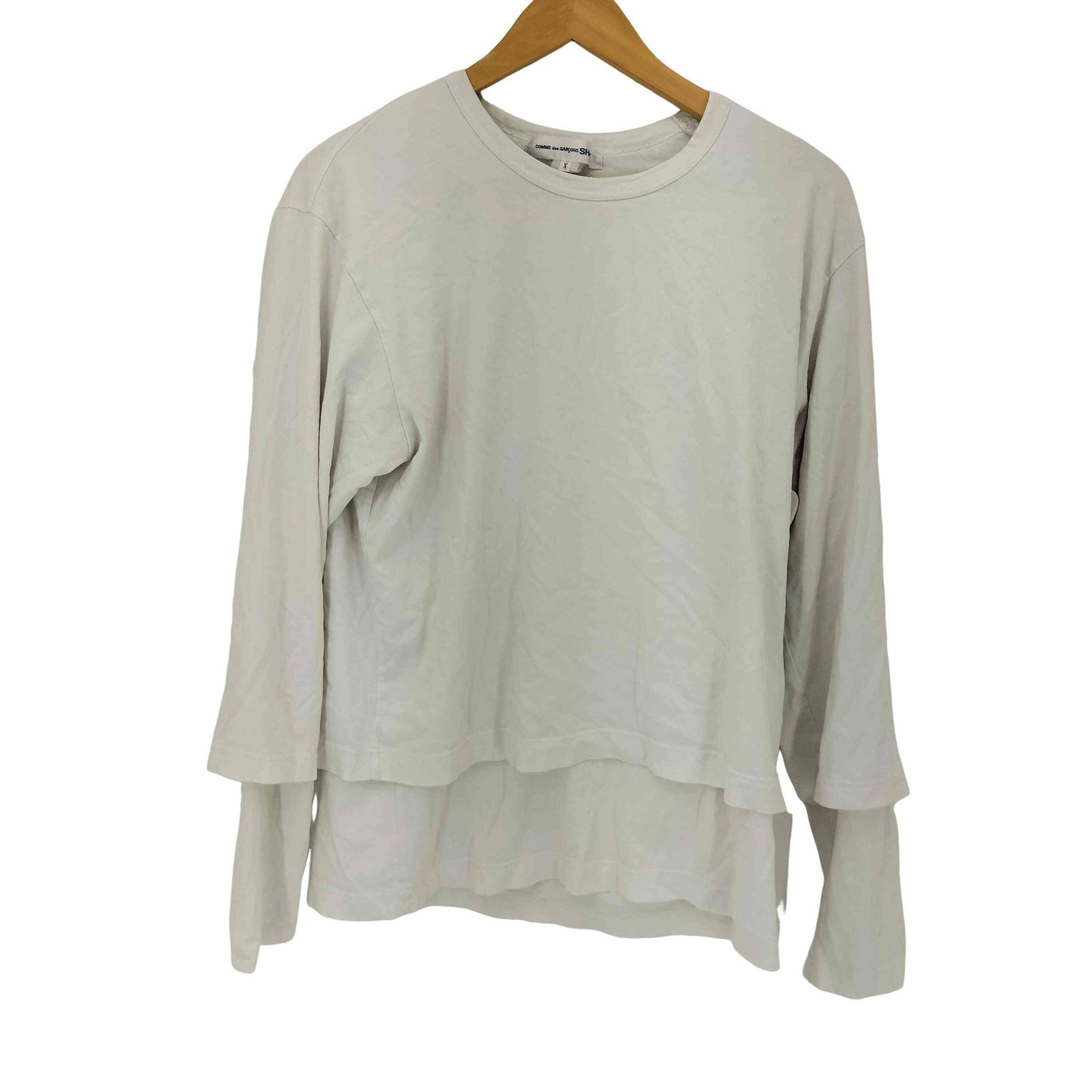 COMME des GARÇONS SHIRT ロングスリーブ カットソー COMME des GARCONS CDG ロゴ ロングスリーブ 長袖 Tシャル