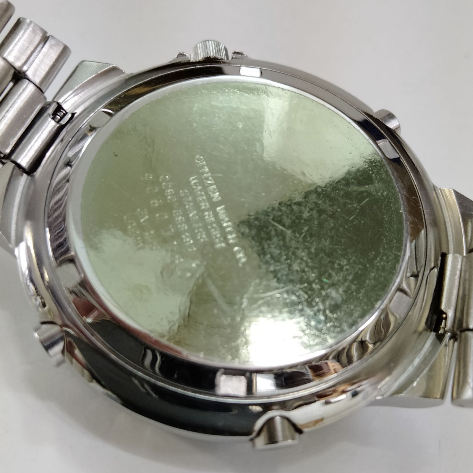 美品 シチズン スポルテ パイロットSSC65-3036 新品電池交換済 激レア 最終値下げ！レア Citizen スポルテ パイロット SSC65-3036 SS