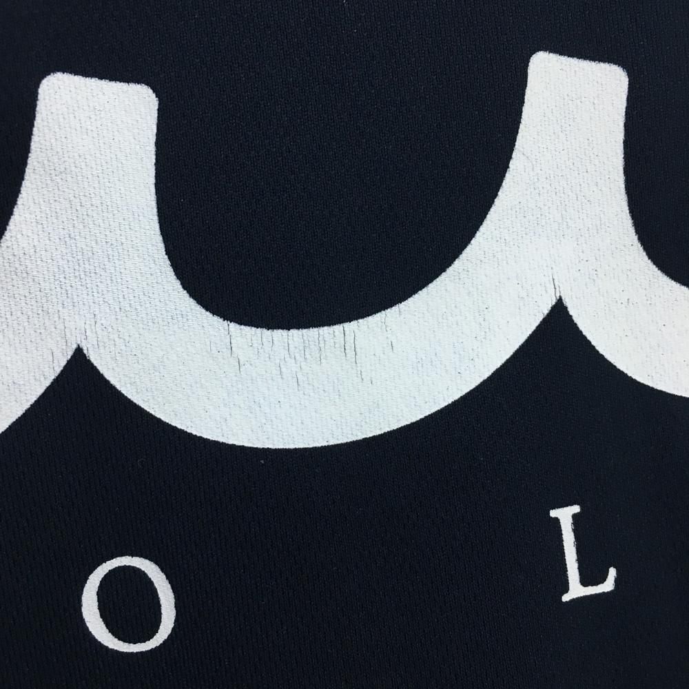 MUTA MARINE　半袖　ポロシャツ　白×濃紺　サイズ6　ゴルフ　美品 MUTA MARINE 半袖 ポロシャツ 白×濃紺 サイズ6 ゴルフ 美品 muta