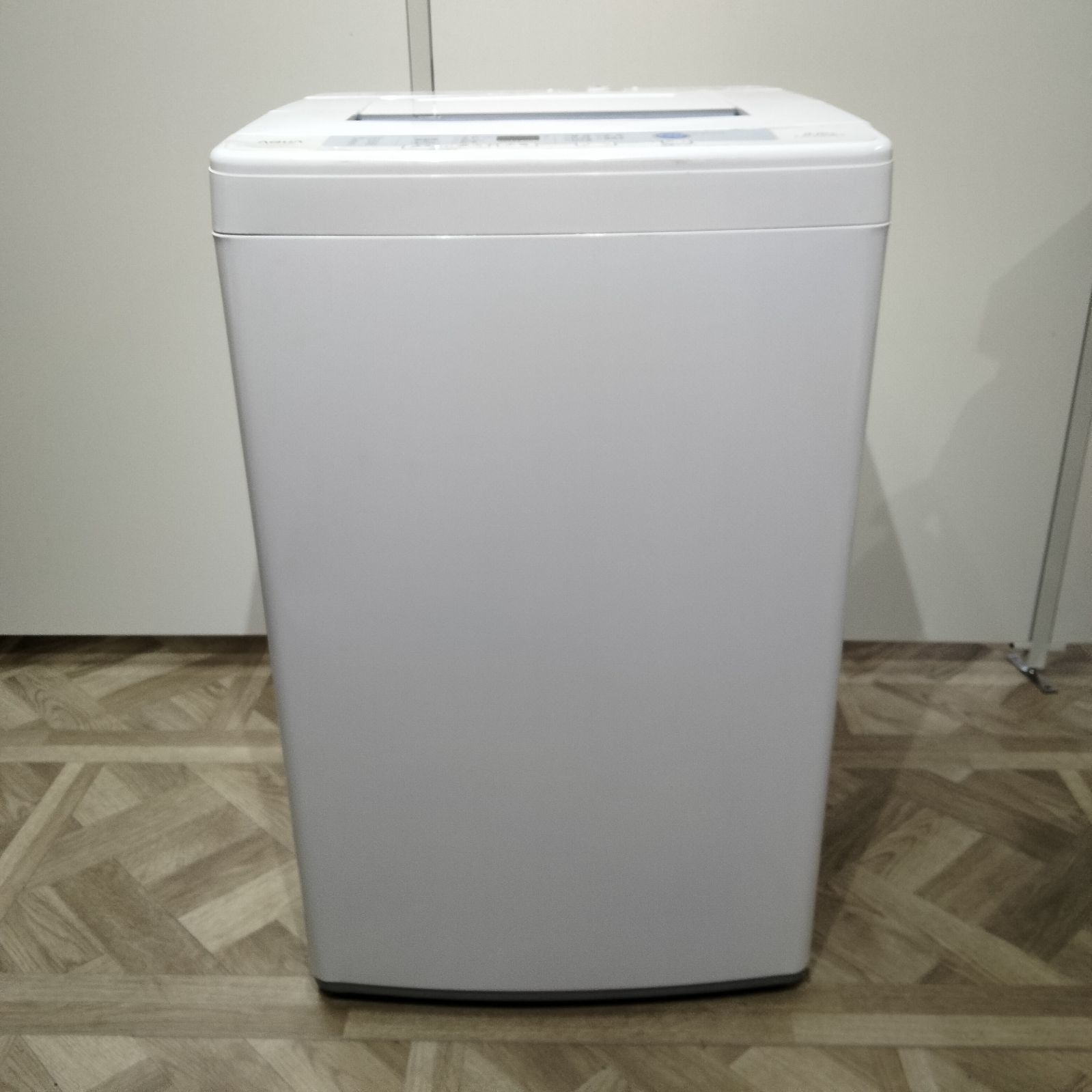 N-6413] AQUA 17年製 6kg 全自動電気洗濯機 AQW-S60E 【公式通販】