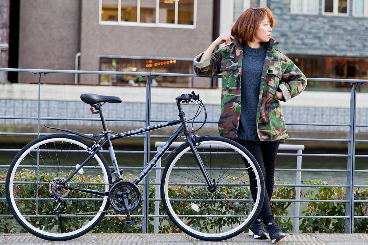 自転車 クロスバイク シマノ 21段変速 700C(約27インチ) NX-7021