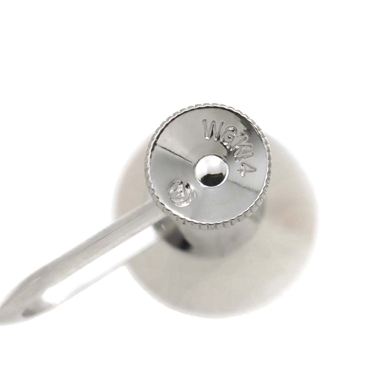 TASAKI 田崎 K14WG 14金ホワイトゴールド マベパール B1-A 中古】タサキ TASAKI マベ リング K18ホワイトゴールド パール
