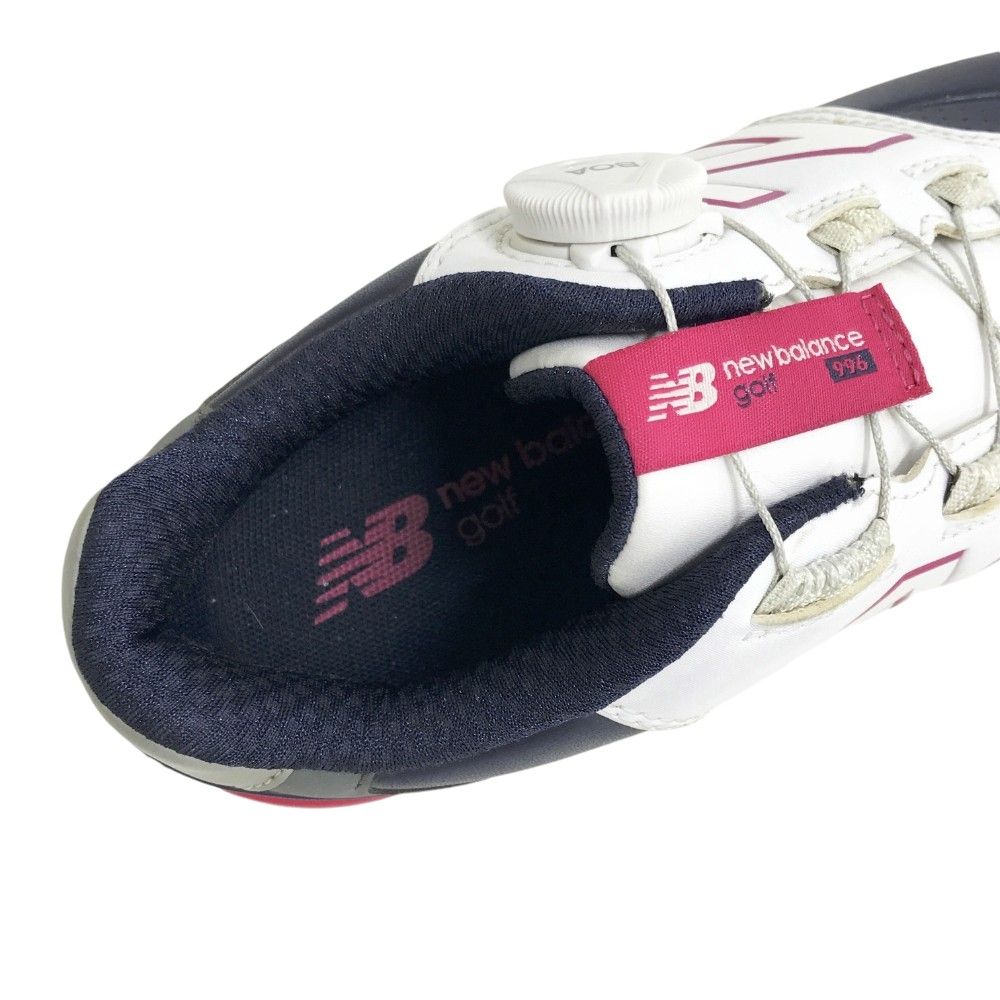 NEW BALANCE GOLF ニューバランス WGB996N2 ゴルフシューズ BOA  ネイビー系 23 [240101461685] ゴルフウェア レディース ストスト NEW BALANCE GOLF ニューバランス WGB996N2 ゴルフシューズ BOA