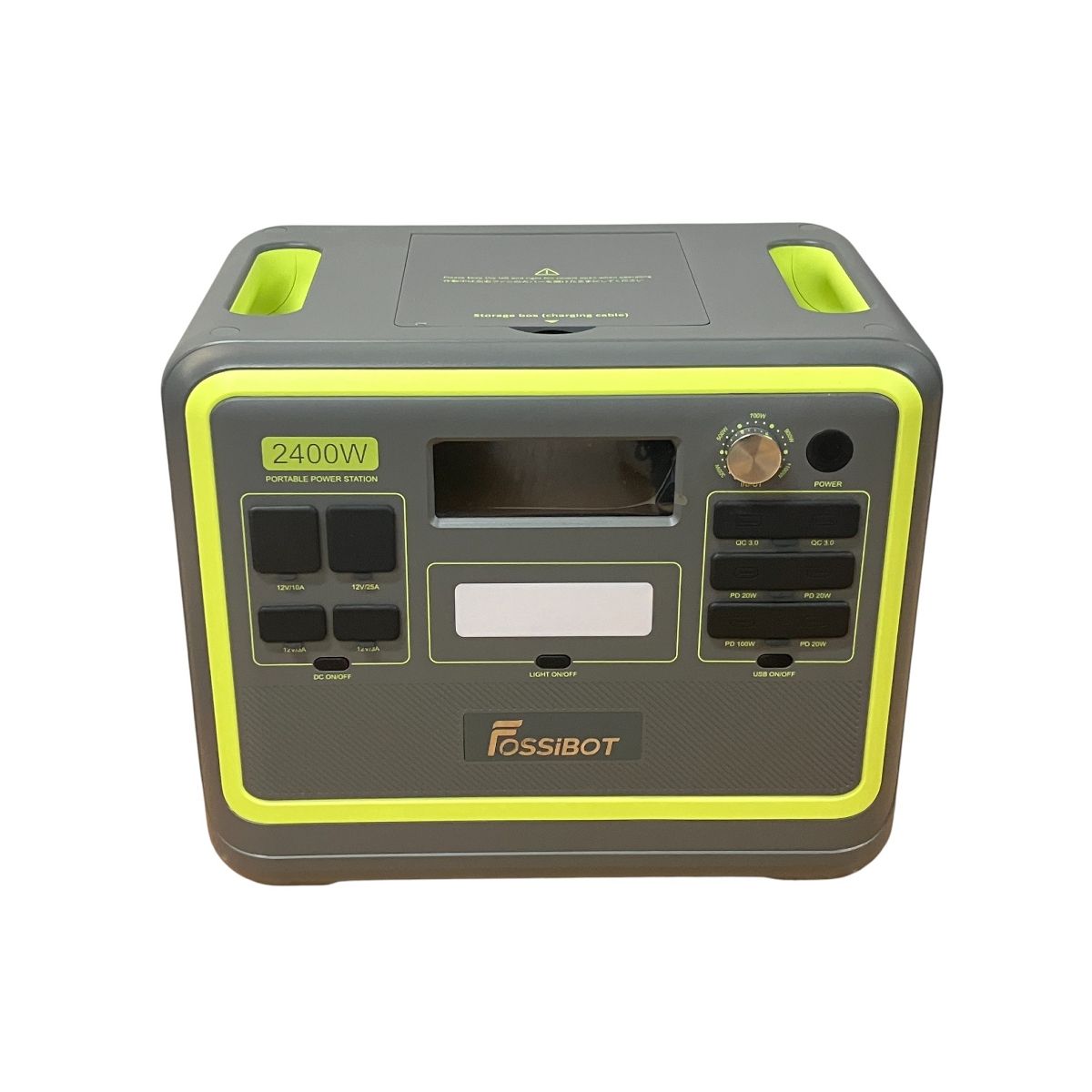 FOSSiBOT F2400 ポータブル電源 2048Wh 2400W リン酸鉄 アウトドア 防災 S10395671