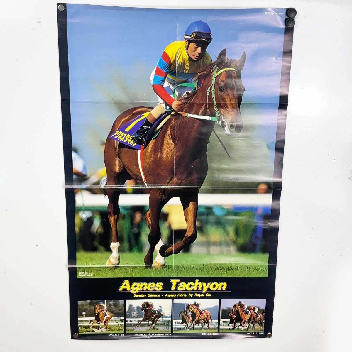 4点セット] 競馬 JRA ポスター ナリタブライアン アグネスタキオン