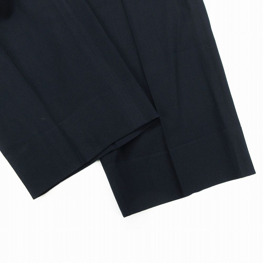 P*a様 アルマーニ　ARMANI COLLEZIONI スラックス　黒 GIORGIO ARMANI 黒タグ ワイドストレート 1タックスラックス