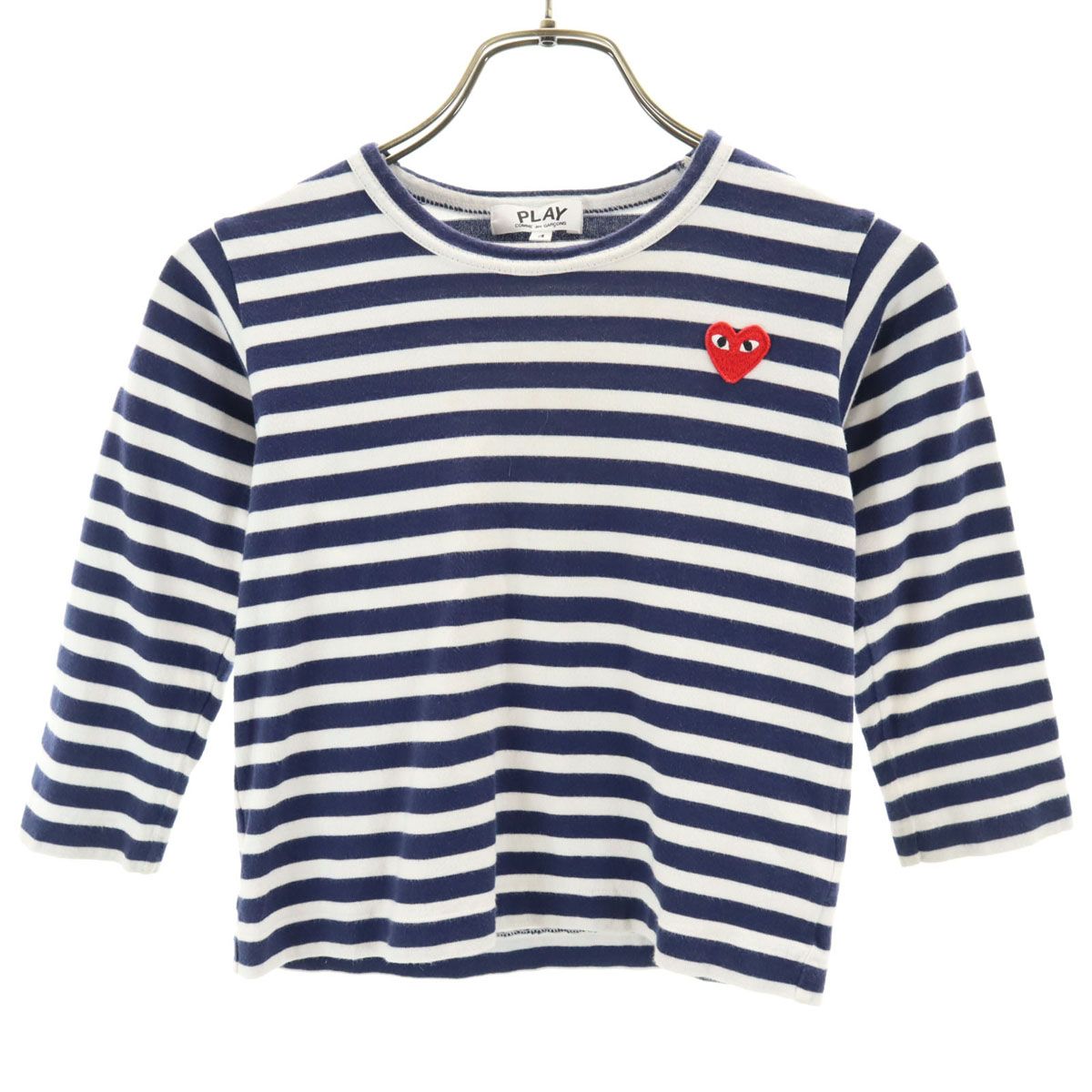 PLAY COMME des GARCONS プレイコムデギャルソン 日本製 ボーダー柄 