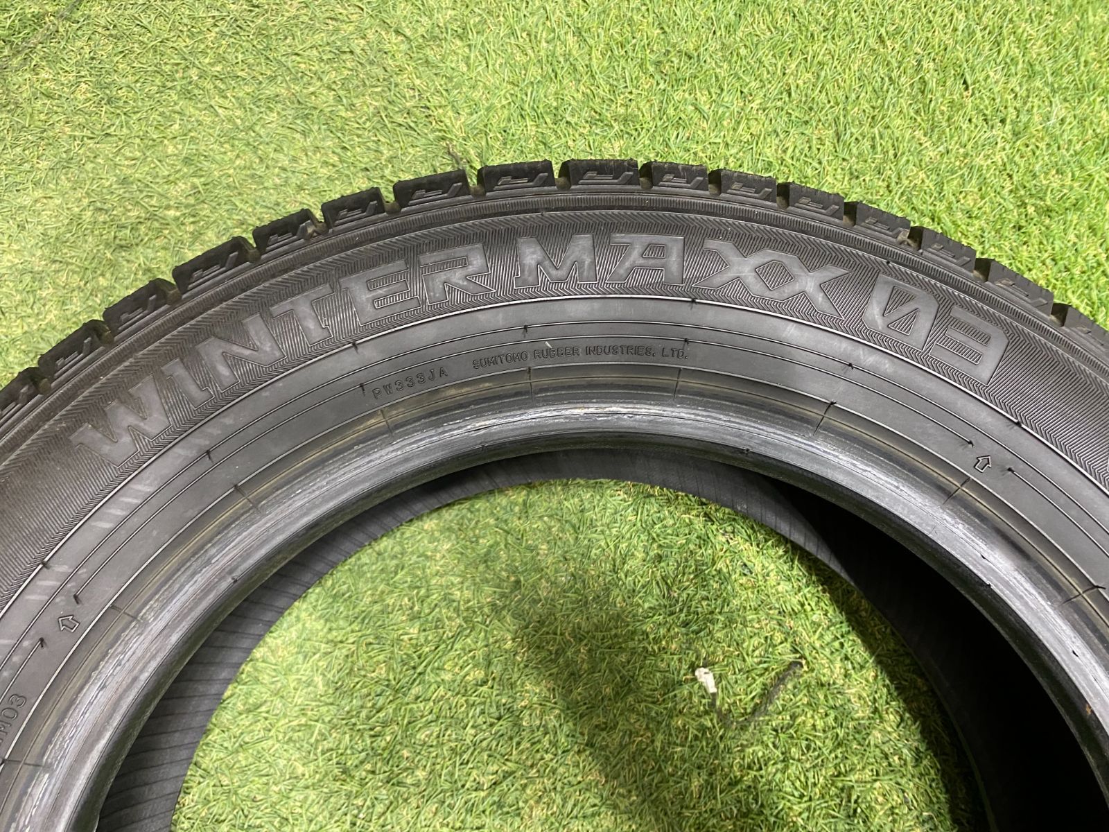 1 K0971 札幌発 製 DUNLOP WINTERMAXX WM03 165 70R14 マーチ等に FFCRYSTALESIA_COM
