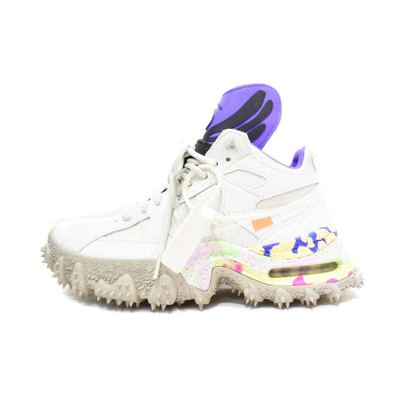 ナイキ NIKE オフホワイト Off-White Air Terra Forma Summit White and PSYCHIC PURPLE  エアテラフォーマ サミットホワイト アンド サイキックパープル スニーカー DQ1615-100 □GY20 - メルカリ