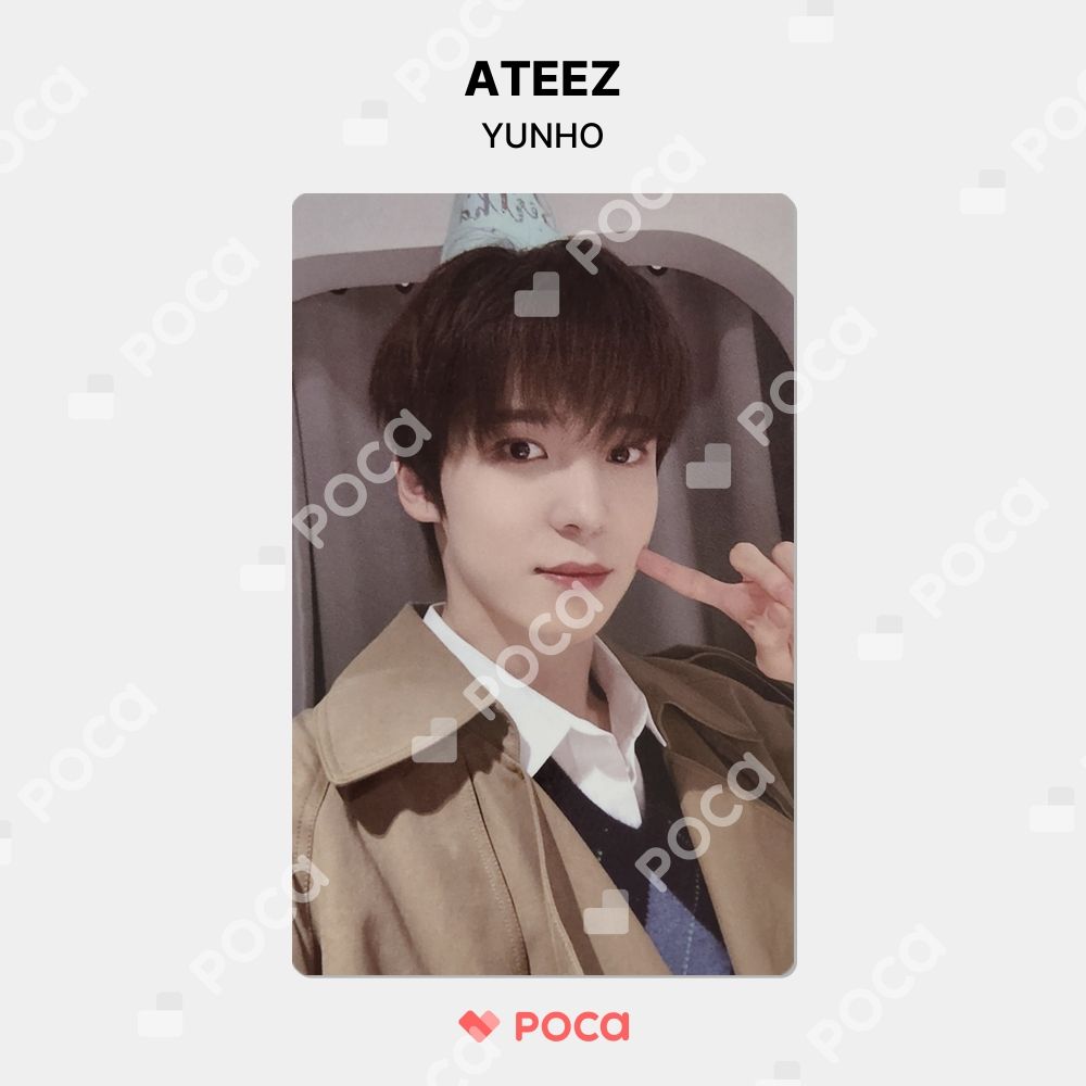 ATEEZ ユノ トレカ kbang 雑誌 Yunho ② ATEEZ ユノ トレカ ZERO : FEVER Part.2 DIARY ver. 公式 トレカ