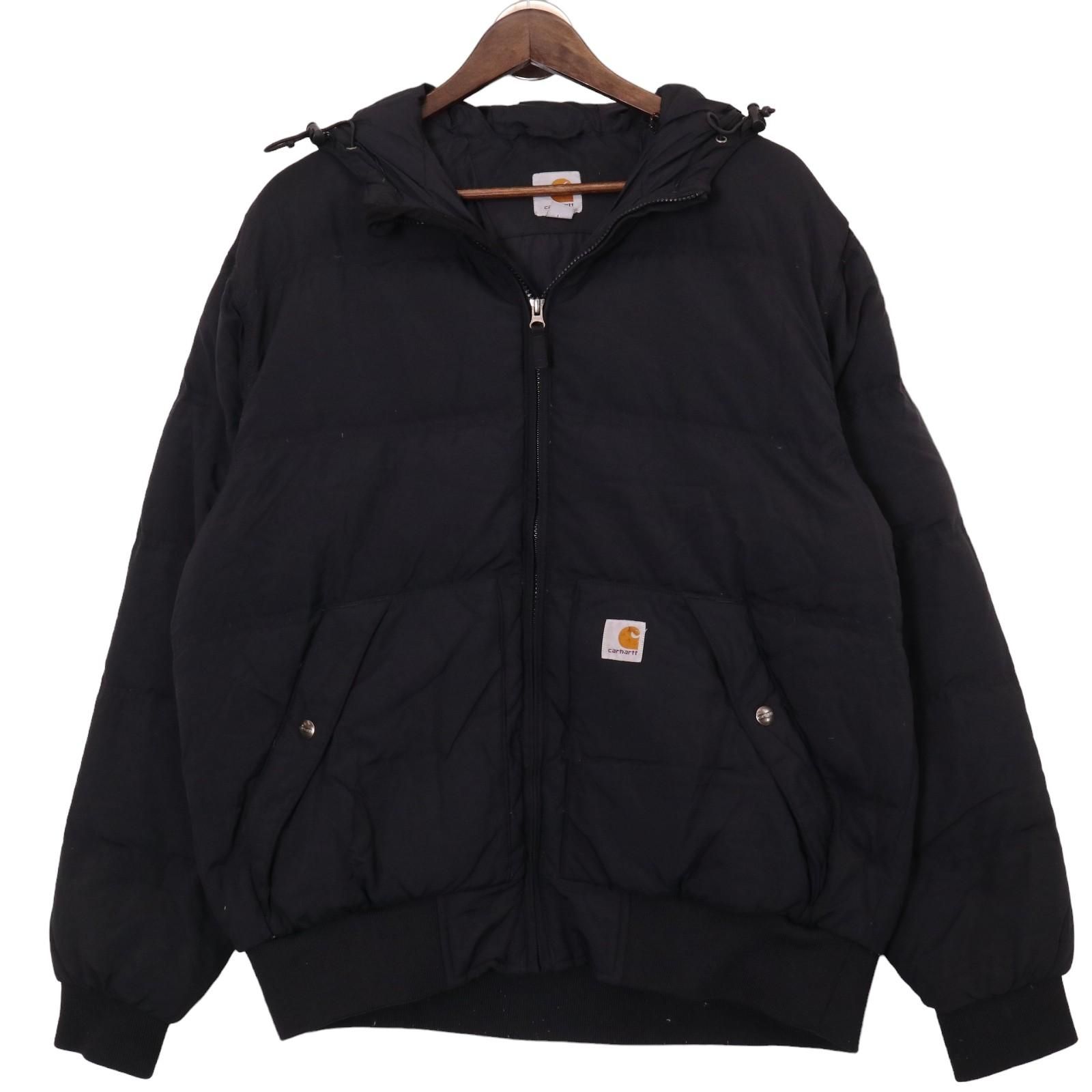 00年代 Carhartt カーハート ダウンジャケット ブラック (メンズ M 
