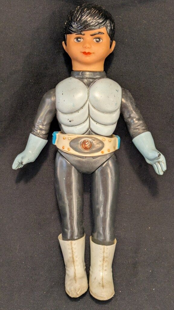 バンダイ スタンダードソフビ 仮面ライダー旧1号/マスク銀 250mm