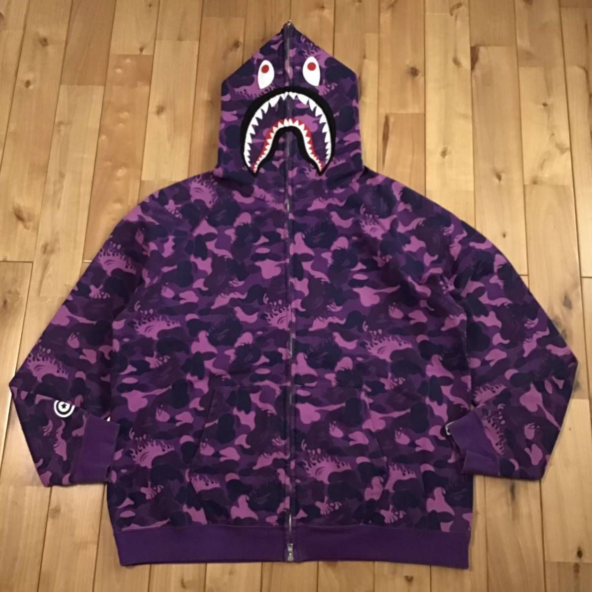 ☆XL ムック限定☆ Fire camo シャーク パーカー shark full zip 