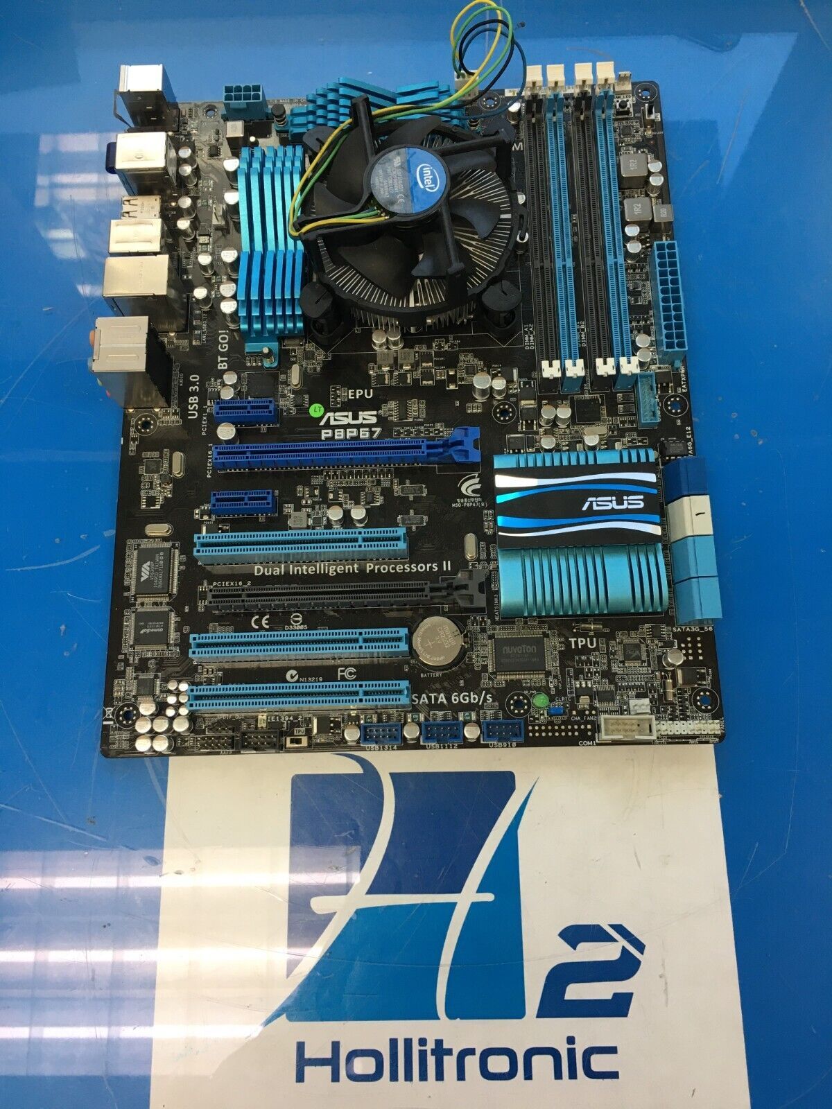 Intel i5-2500 CPUを搭載したASUS P8H67マザーボード